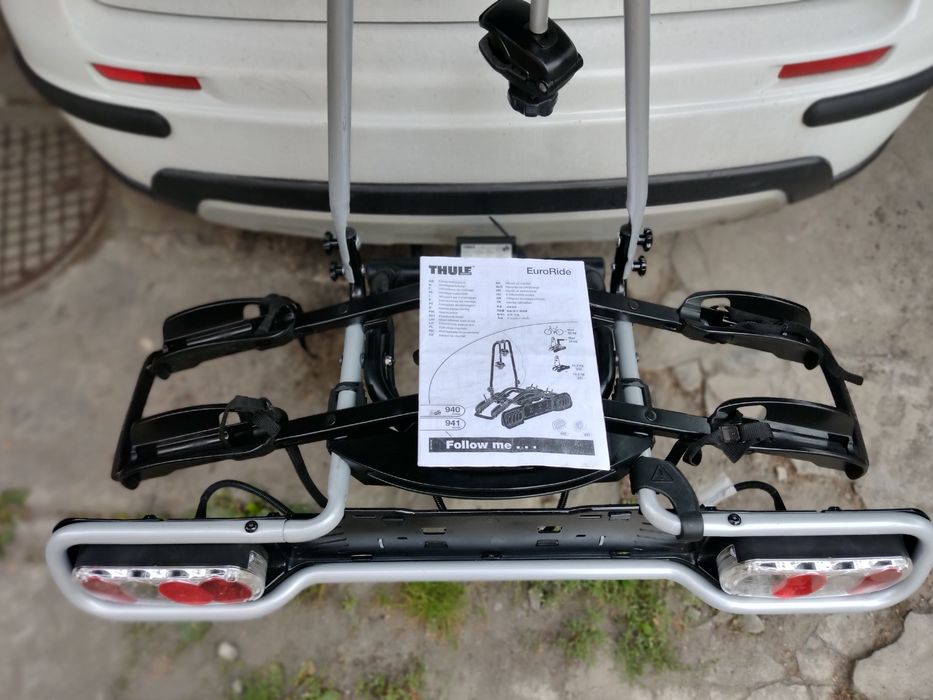 Thule Euroride 940 - uchylny bagażnik rowerowy na 2 rowery.