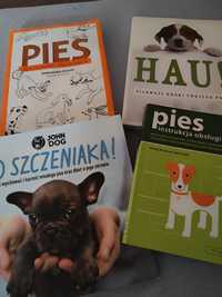 4 książki o psach/szczeniakach