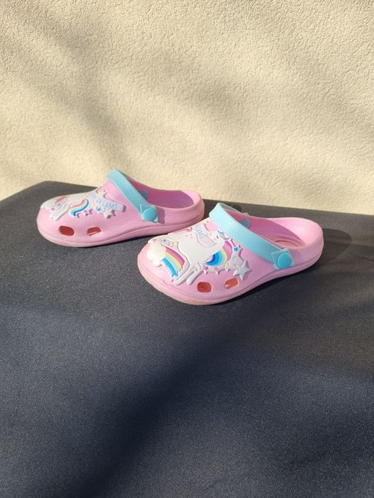 Klapki sandały Unicorn jednorożec różowe 28