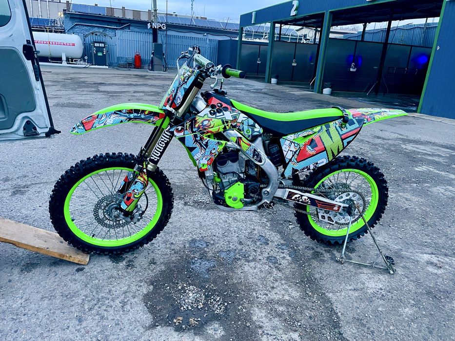 Kawasaki kx250f кросовий