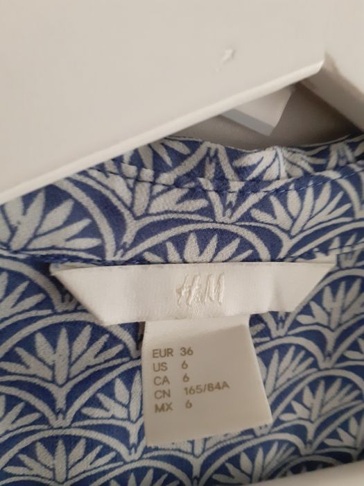 Zwiewna bluzka na lato. H&M. Rozm.36.
