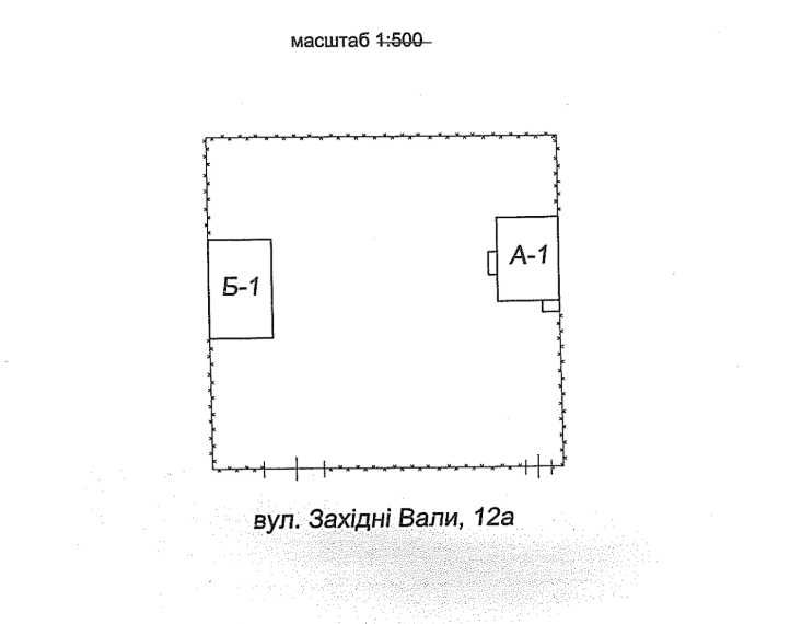 Нежитлова будівля 118.6 м2, 0,1 га, Немирів, вул. Західні Вали, 12а