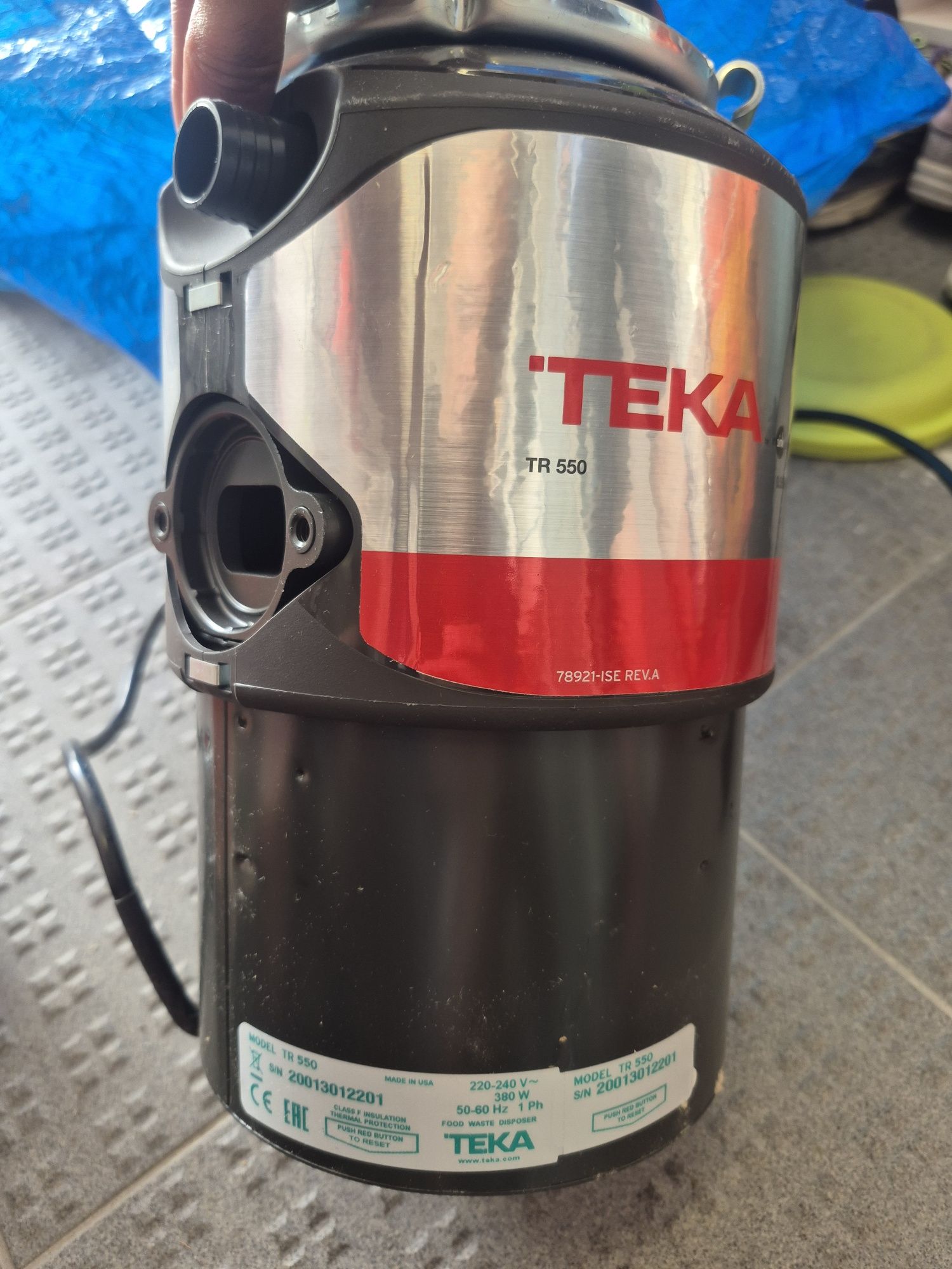 TEKA TR 550 Triturador de lava-loiças Novo na Caixa de origem