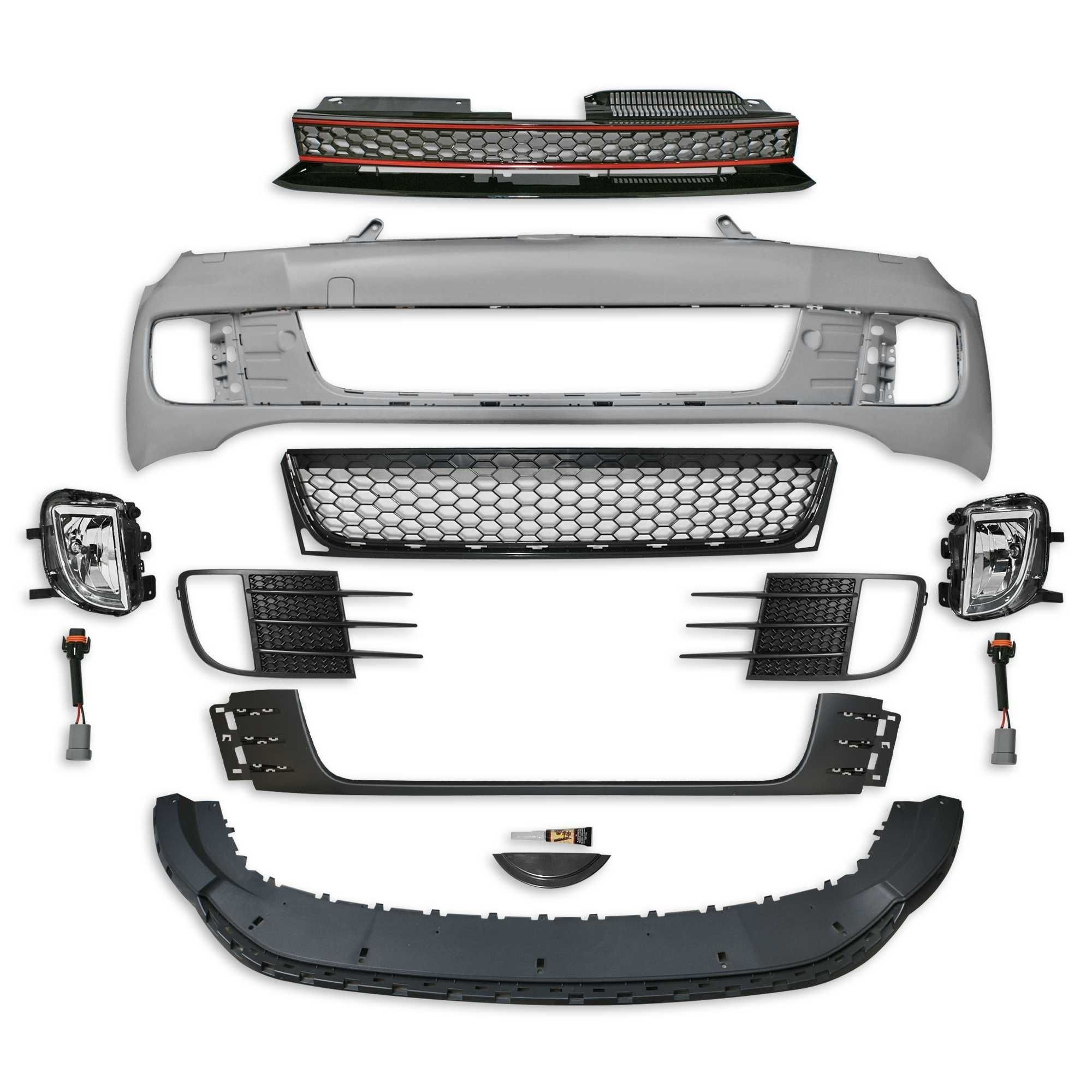 Para-choque frojntal GTI Look para Volkswagen Golf 6