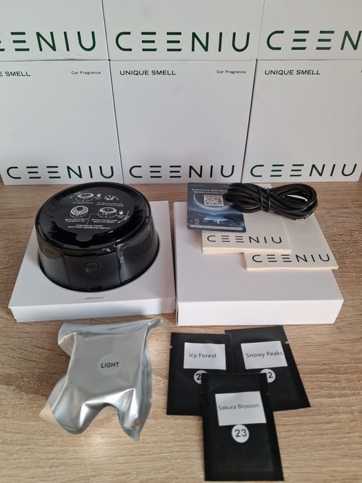 Ceeniu CF8 Samochodowy odświeżacz Krajobraz mgły 4D, 2 wkłady