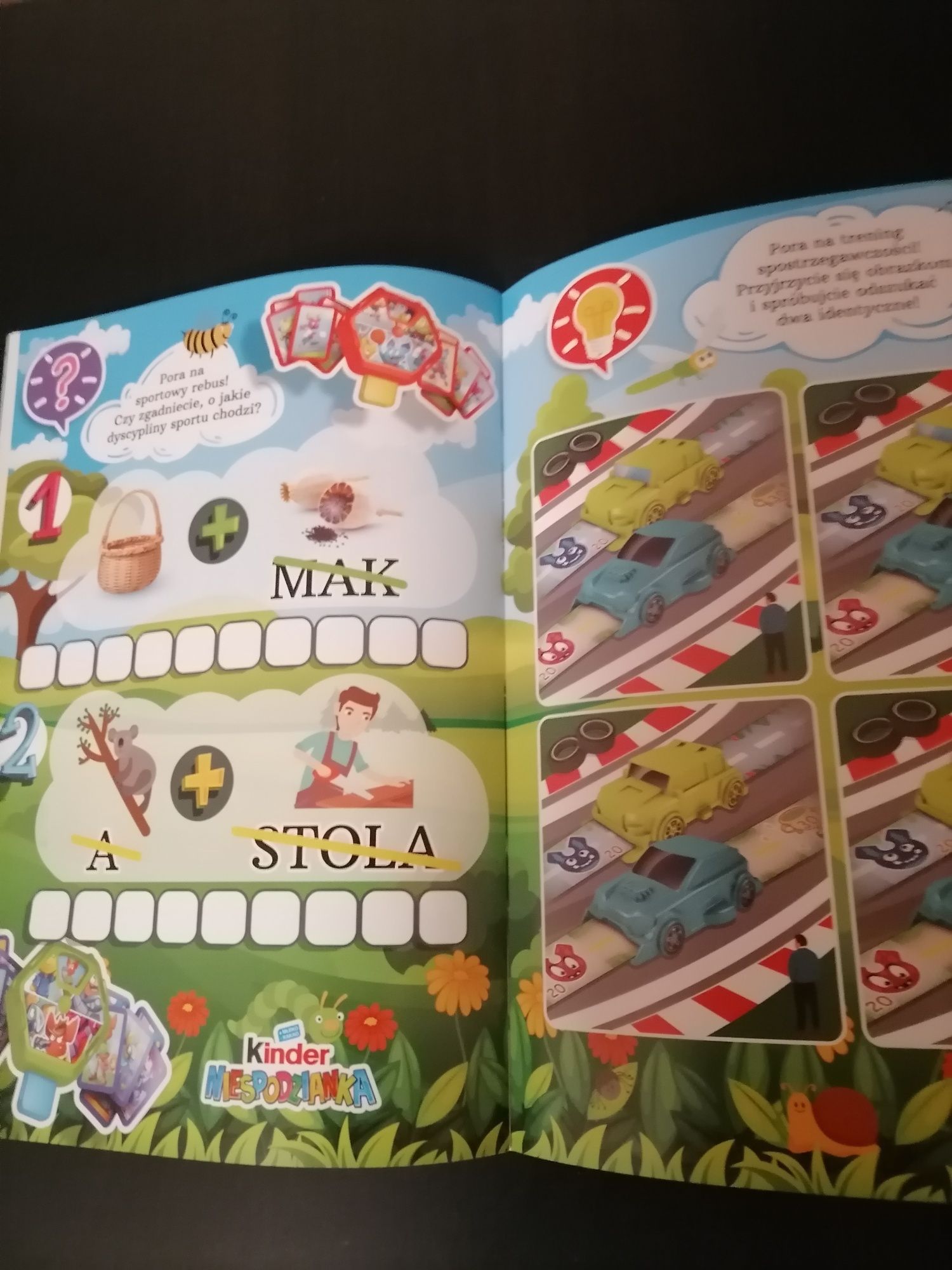 Książeczka dla dzieci Kinder Niespodzianka Magic Book