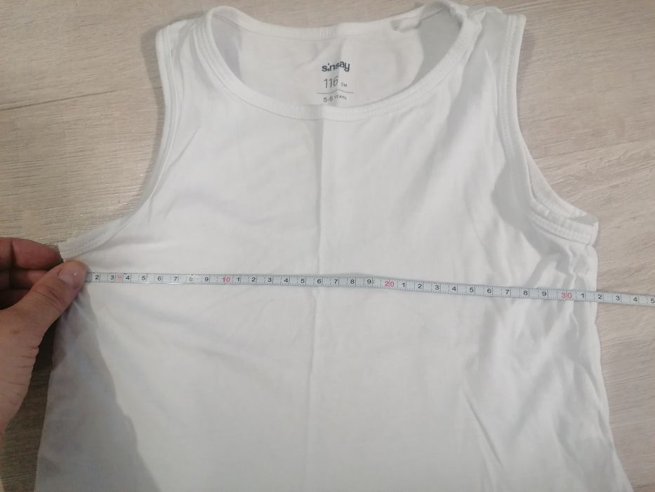 Білі майки для хлопчика, двійні, близнят