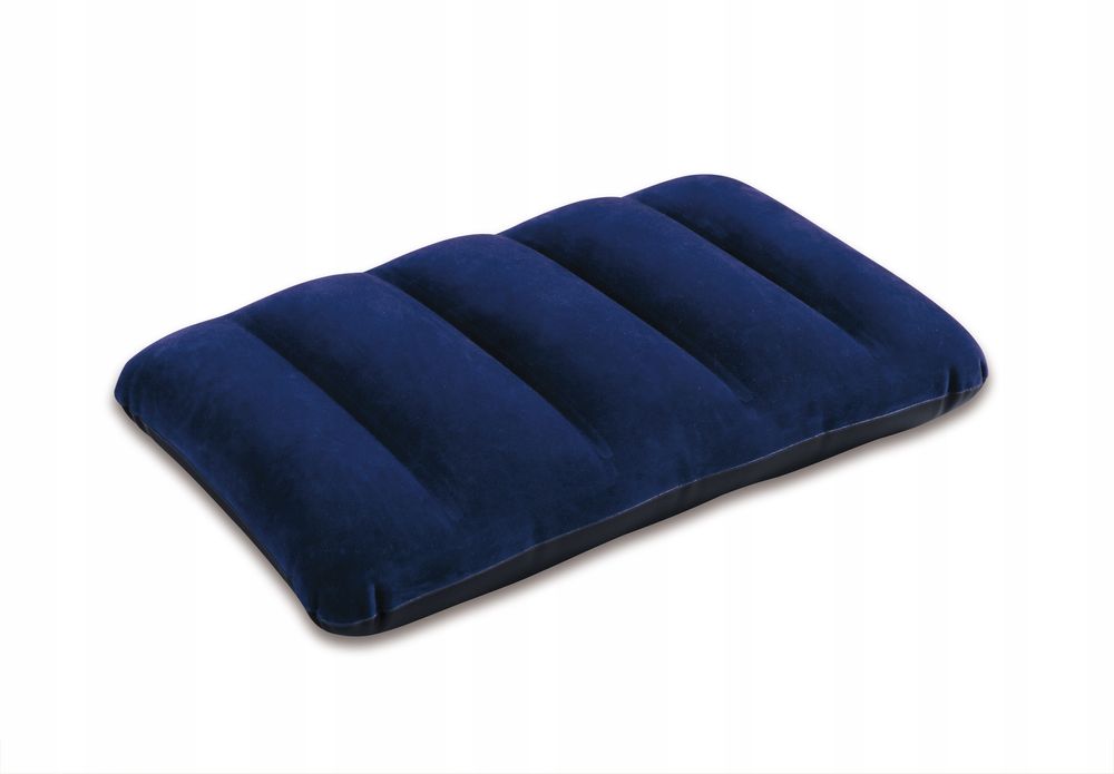 welurowa poduszka dmuchana intex turystyczna rozmiar 43 x 28 x 9 cm