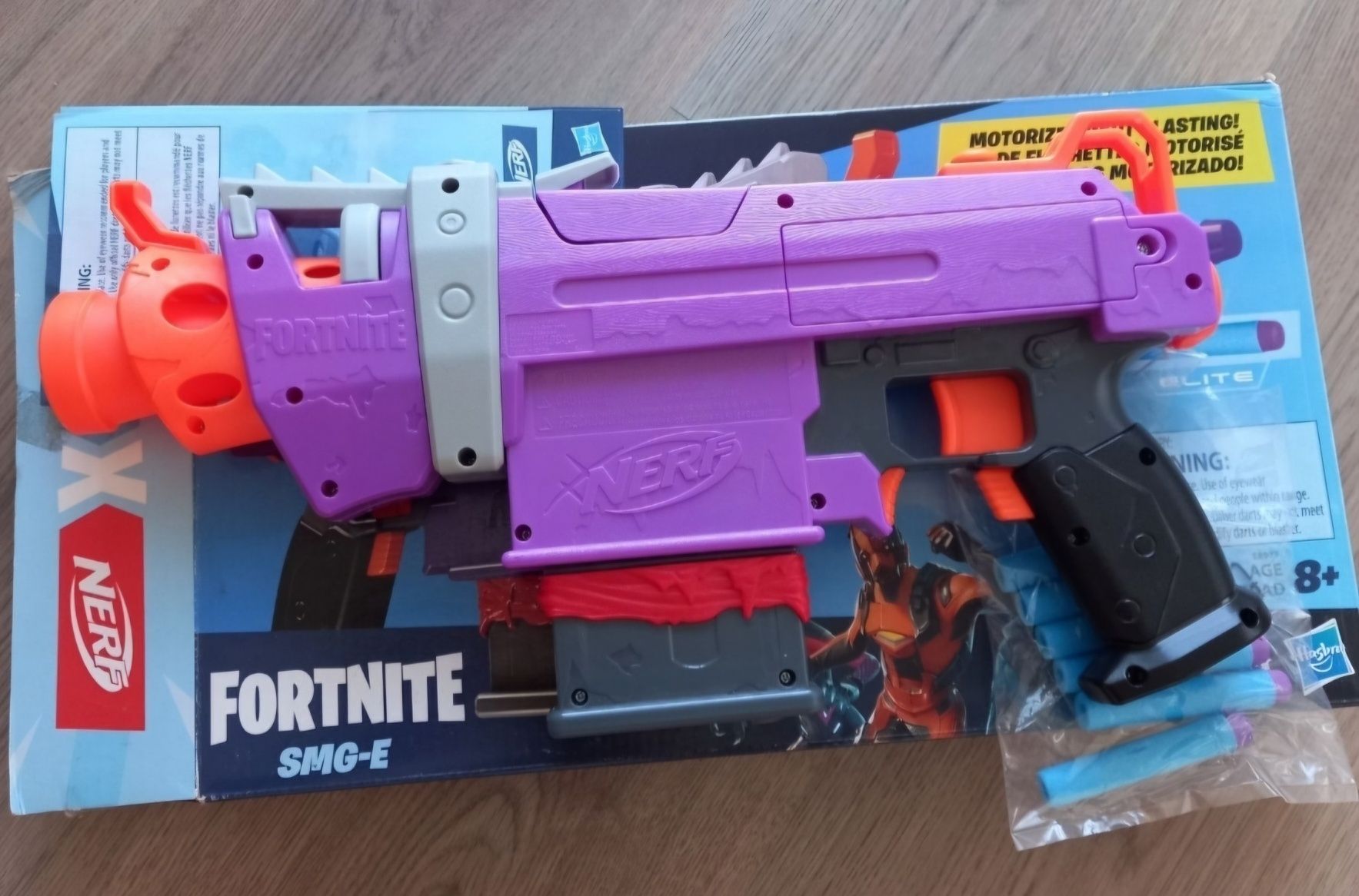 Новий Бластер Hasbro Nerf Fortune smg-e (E8977)