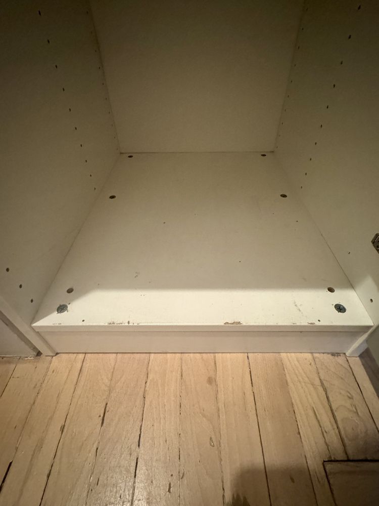 Szafa PAX IKEA, biały obudowa 50x60x236 cm