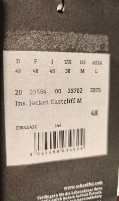 Schöffel Eastcliff kurtka zimowa meska r.  M