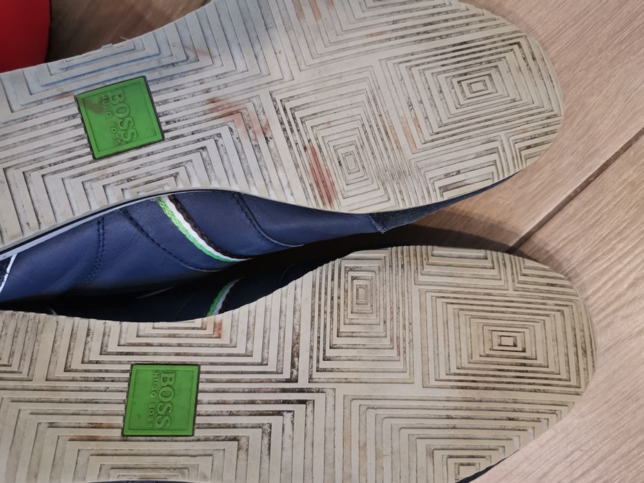 Buty ze skóry Hugo Boss