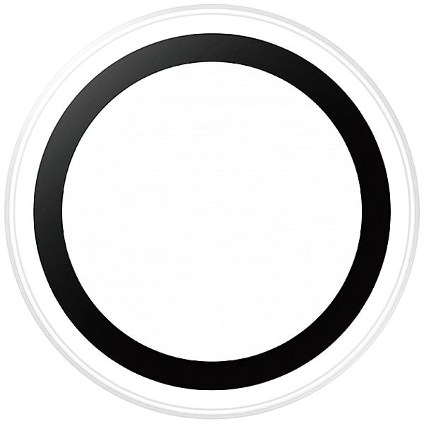 Szkło hartowane na aparat PanzerGlass Hoops na iPhone Air - czarne