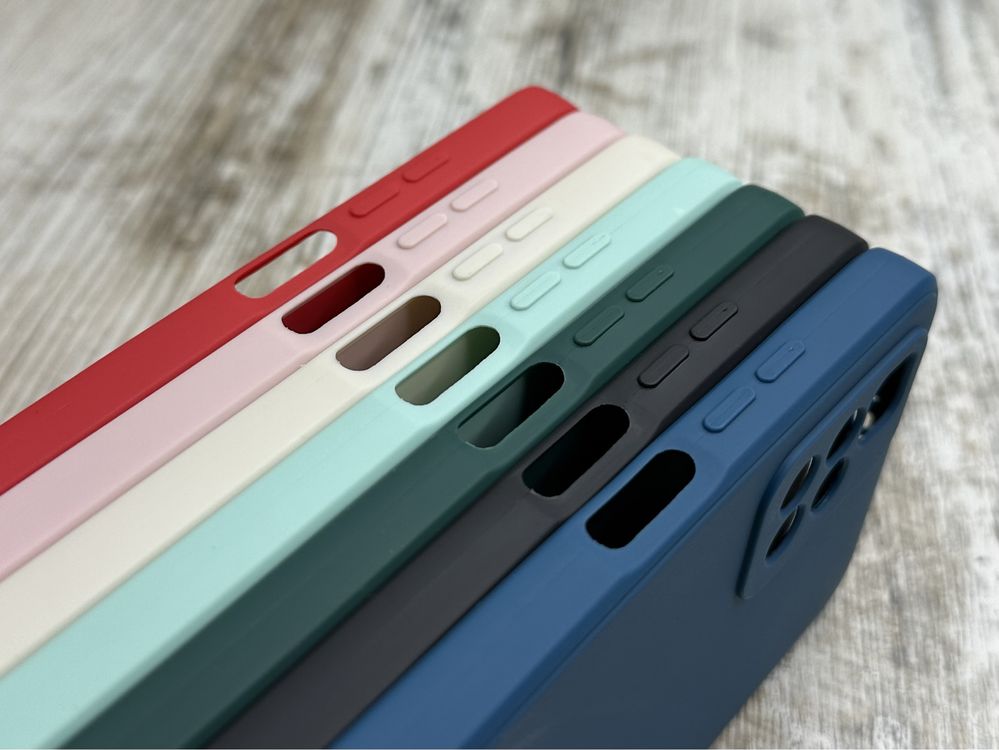 Чехол Silicone Cover на Xiaomi Redmi 10/ Redmi 10 2022. Прямые грани