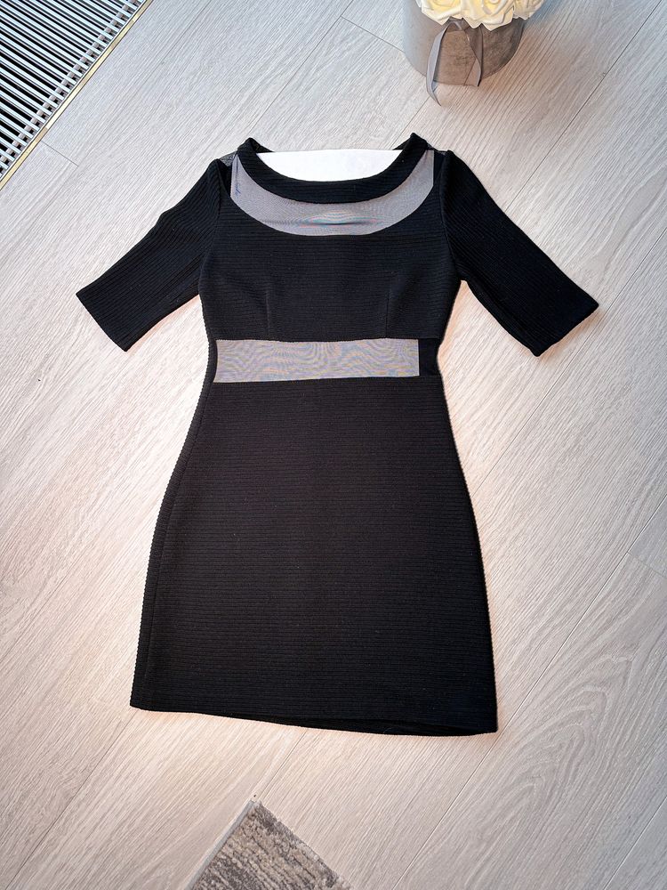 Sukienka czarna mała czarna s m 36 38