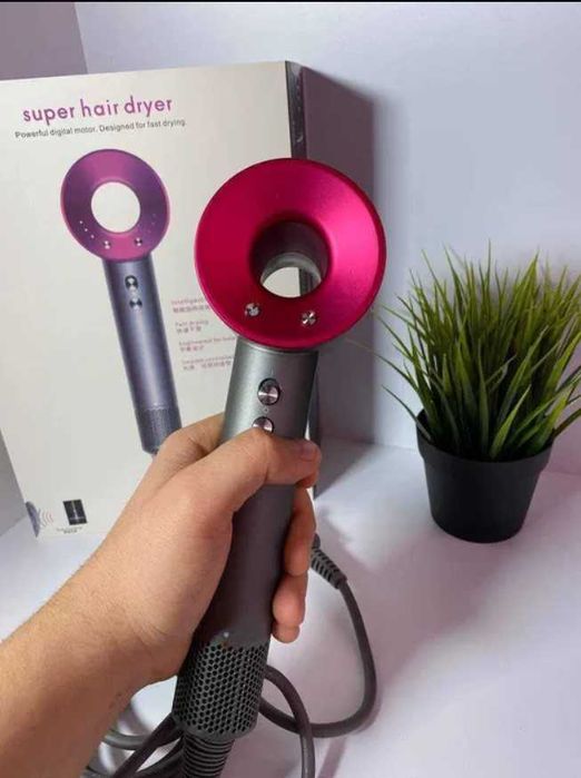 Фен-укладка 5 в 1 бюджетна ціна, аналог Dyson Дайсон з насадками