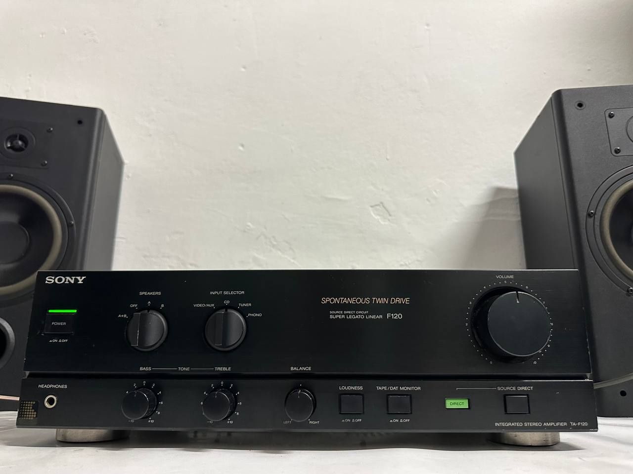 Wzmacniacz stereo SONY TA-F120, 2*50 Watt, Japan