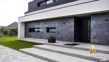 Kamień Elewacyjny Dekoracyjny Kwarcyt Łupek Silver Grey 30x60