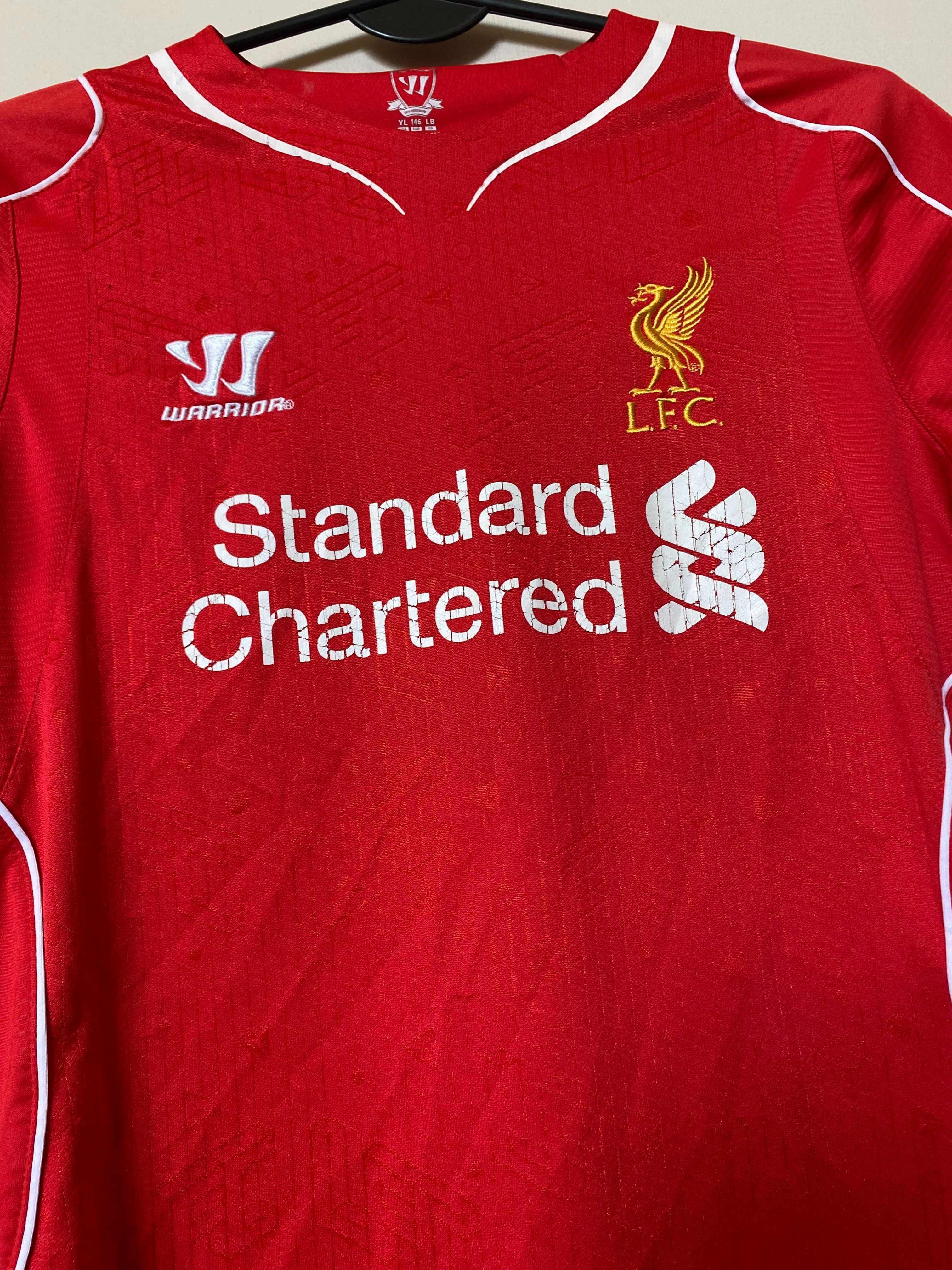 LIVERPOOL F.C. nr 8 GERRARD 2014- 2015 - Warrior dziecięca - UNIKAT
