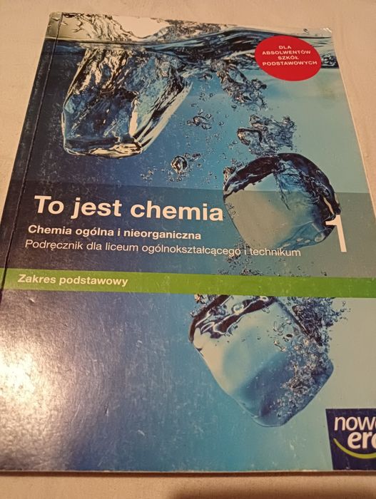 Podręcznik do chemii 1 do liceum