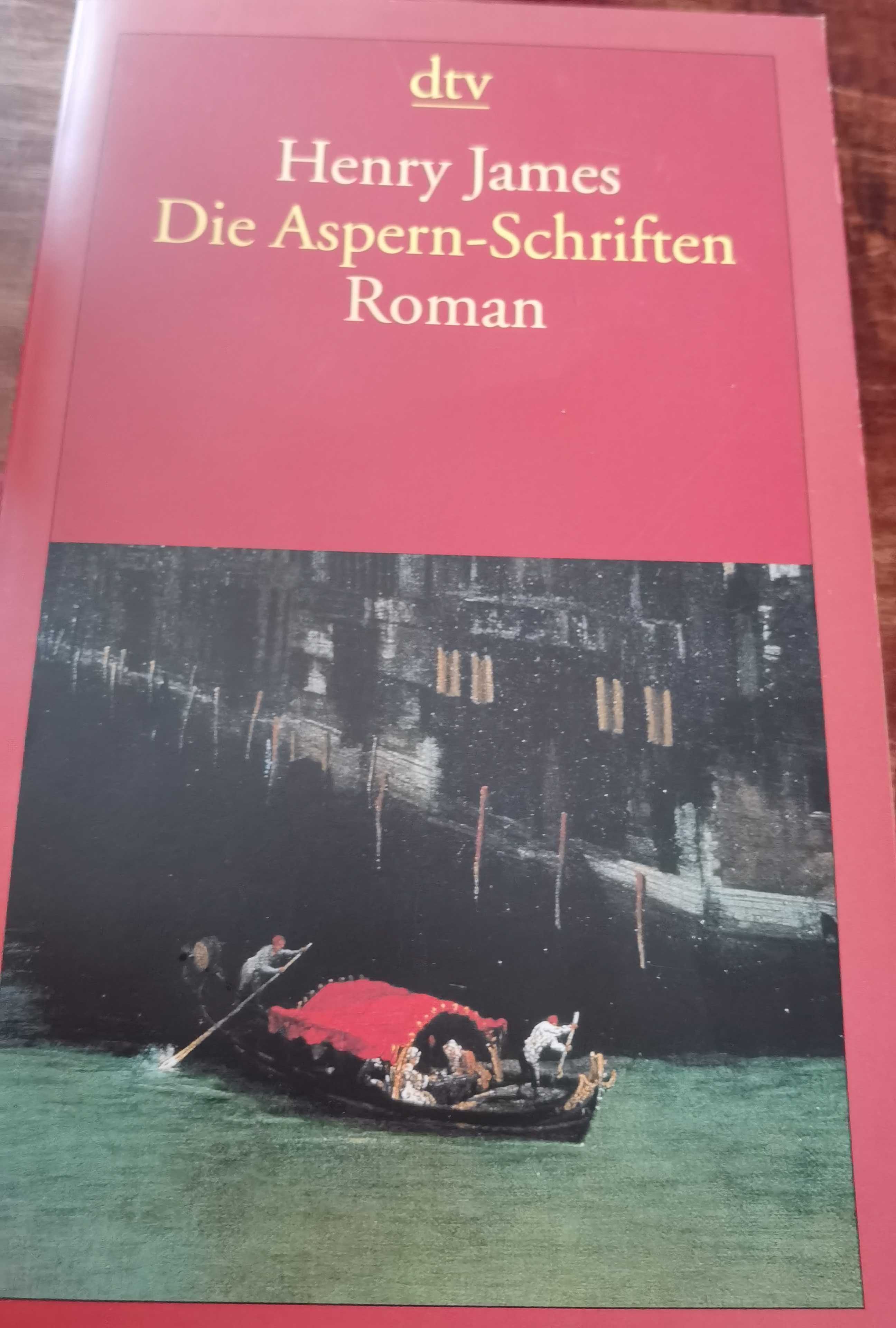 Henry James Aspern Scripts po niemiecku