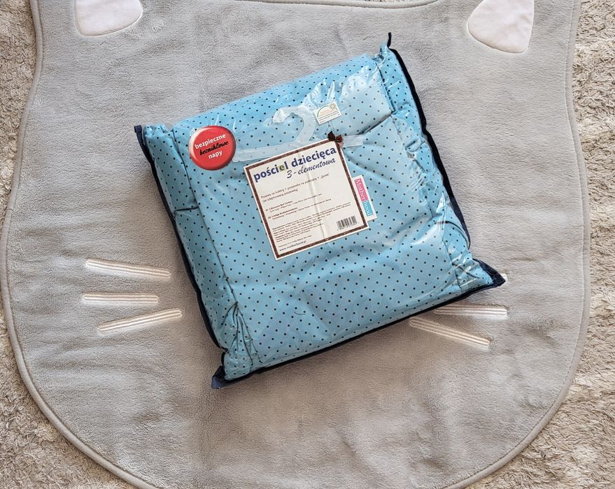 NOWA 3częściowa pościel dziecięca do przedszkola MOTHERHOOD retro boy