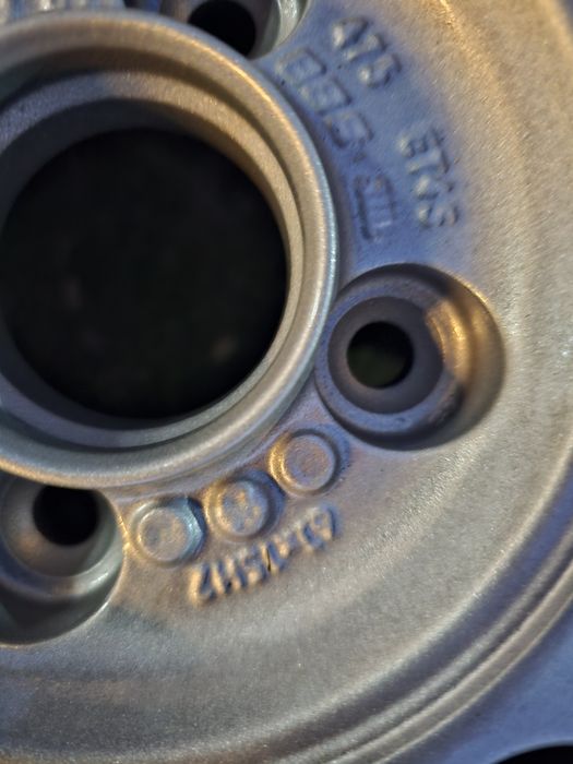 Felgi VW Golf II III BBS 15cali 6,5j 4x100 et45 57,1