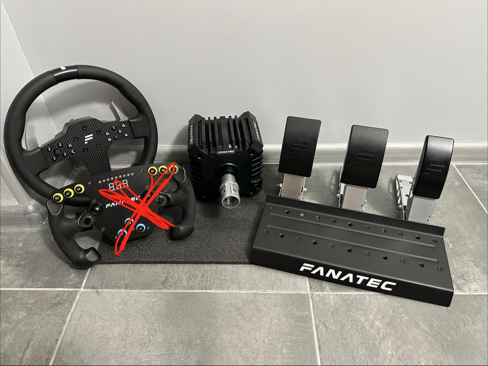 Fanatec CSL DD + 3 педалі