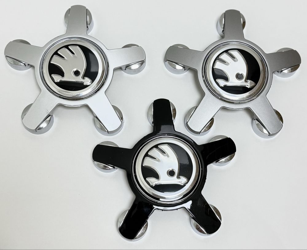 Ковпачки в диски краби зірки VW Skoda колпачки Шкода Вольцваген