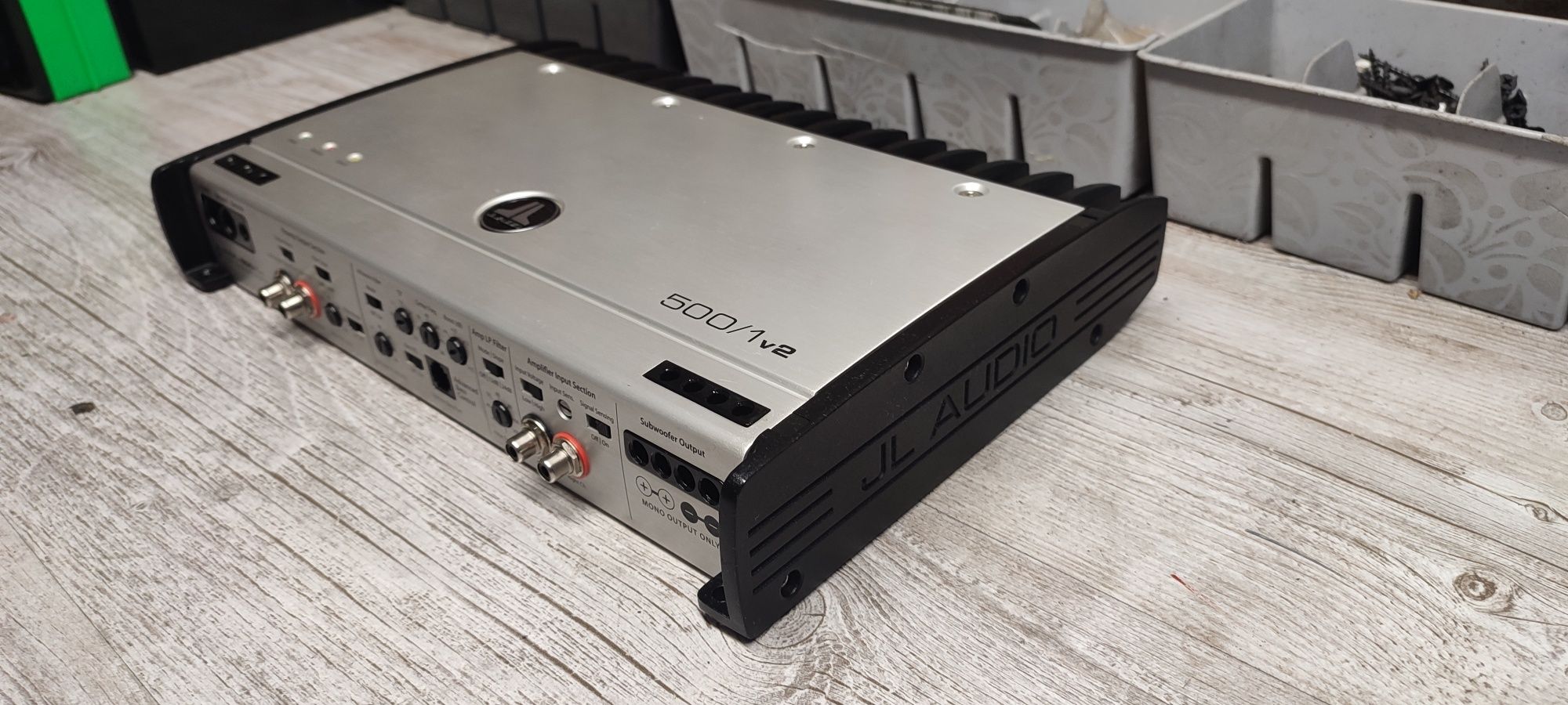 Wzmacniacz JL audio Slash 500/1v2 hi end 1 kanał mono 700rms 4ohm 2ohm