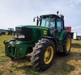 John Deere 6620 z pneumatyką miękka oś przedni tuz power quad 6920