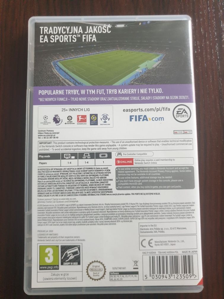 Fifa 21 Edycja Legacy (Nintendo Switch)