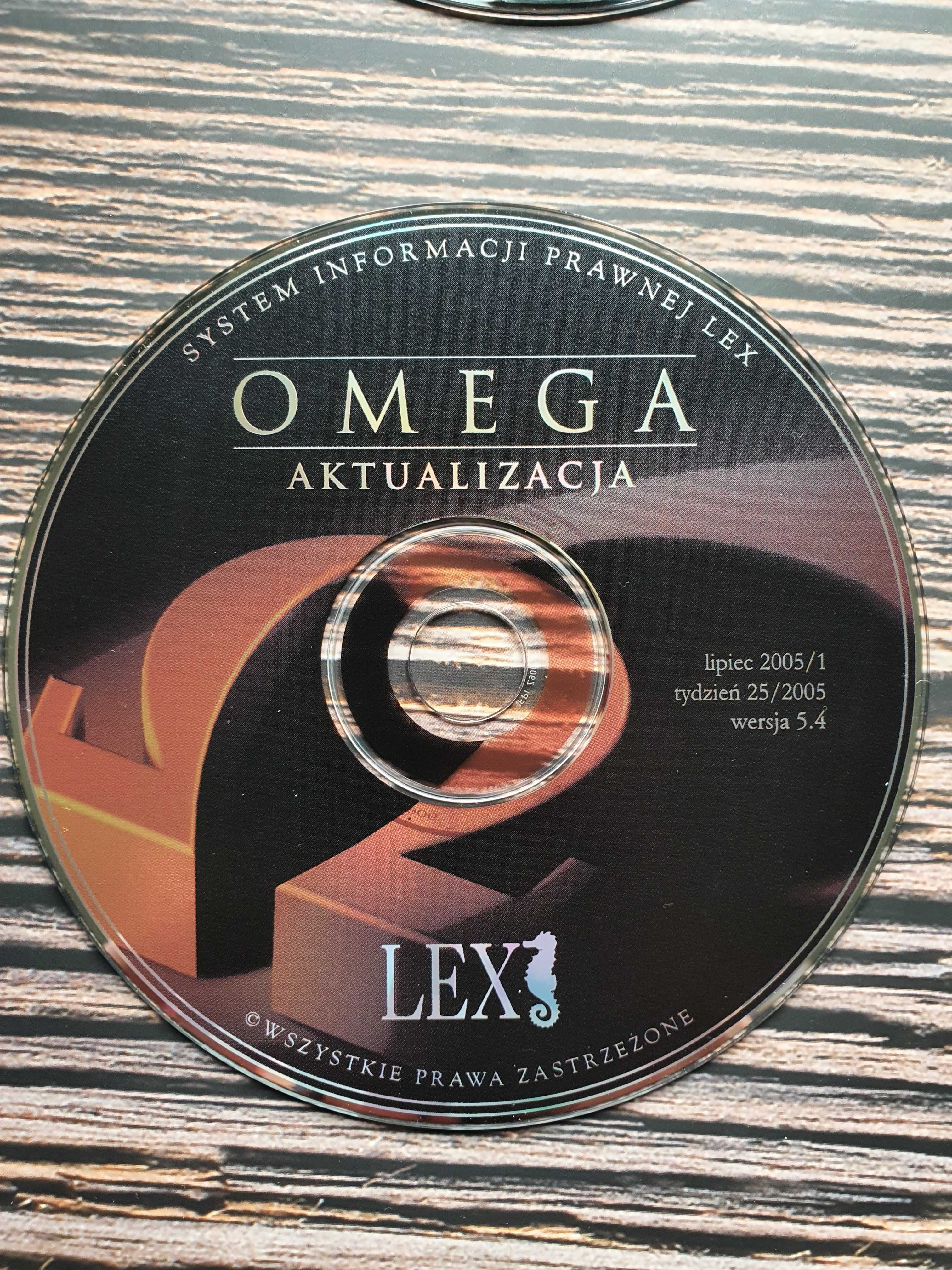 Omega - Aktualizacja - Lex - System Informacji Prawnej x 2 Płyta Prawo