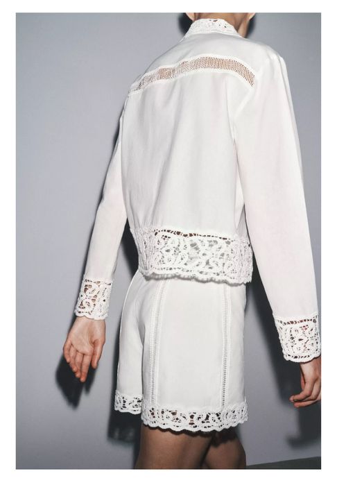 Сорочка з мереживом Zara