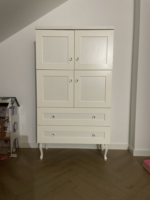 Komoda biala glamour