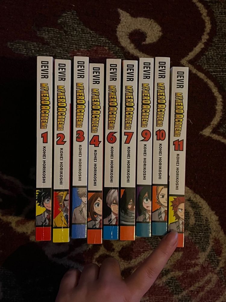 Mangas my hero academia