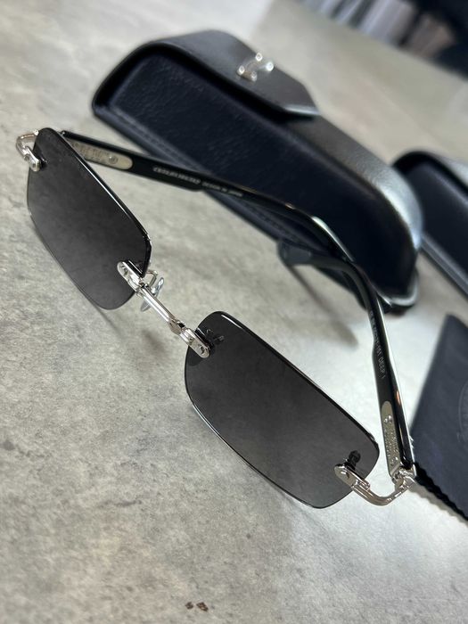 Мужские очки Chrome Hearts темные очки Хром Хартс солнцезащитные g250