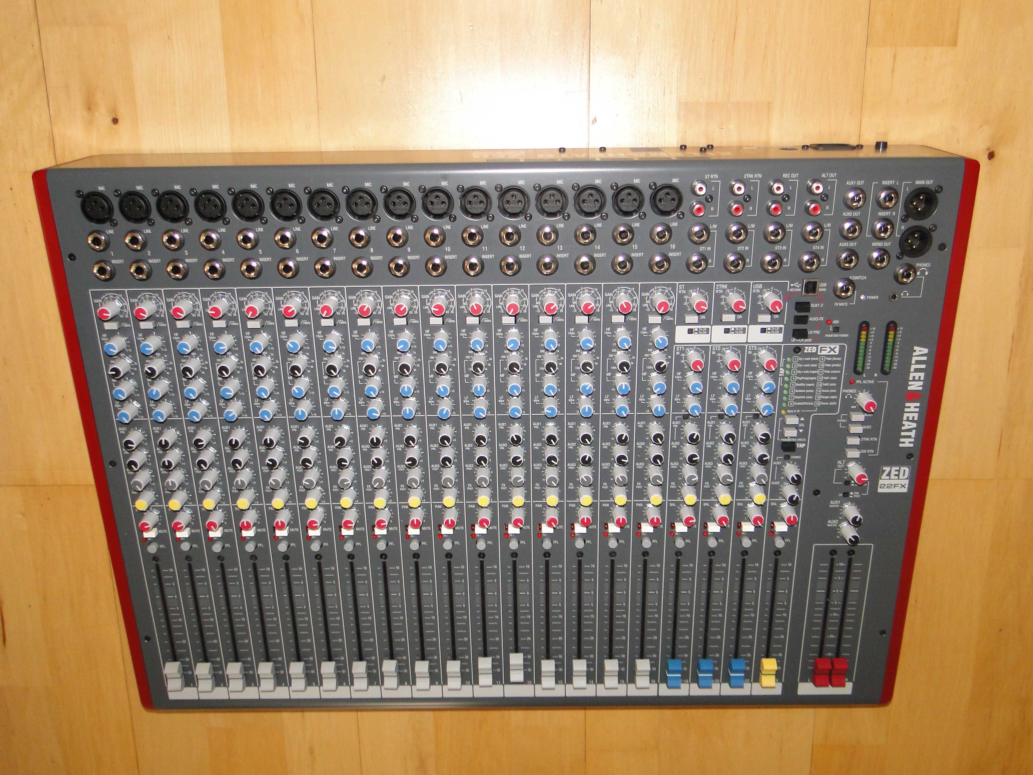Zawodowy Mikser Studyjno Estradowy ALLEN&HEATH ZED-22FX.Nówka.Okazja