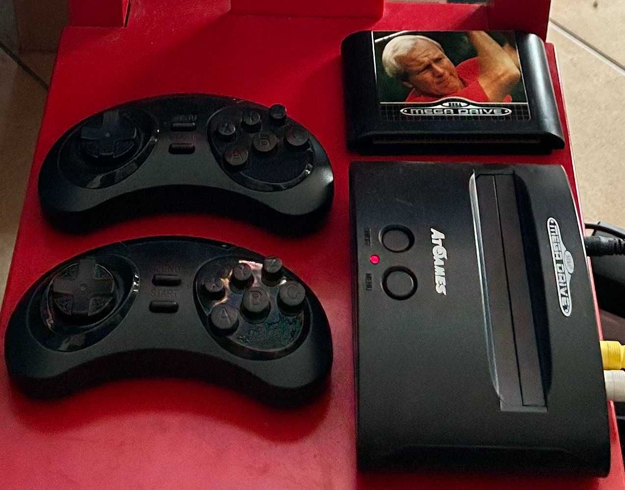 Sega Mega Drive mini + tv crt