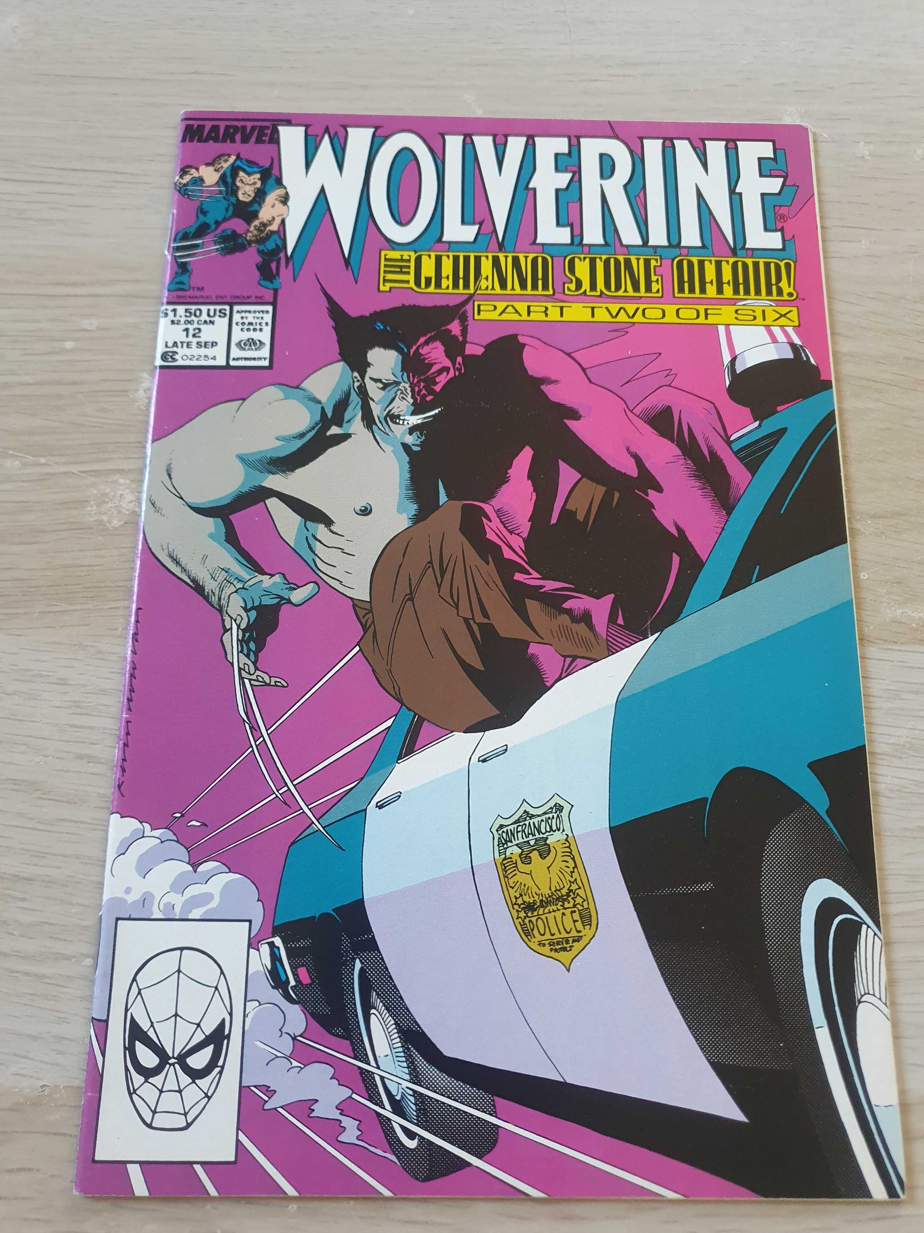 Wolverine vol. 1: 11-16 (1989) David/Buscema - Gehenna Stone (ZM19)