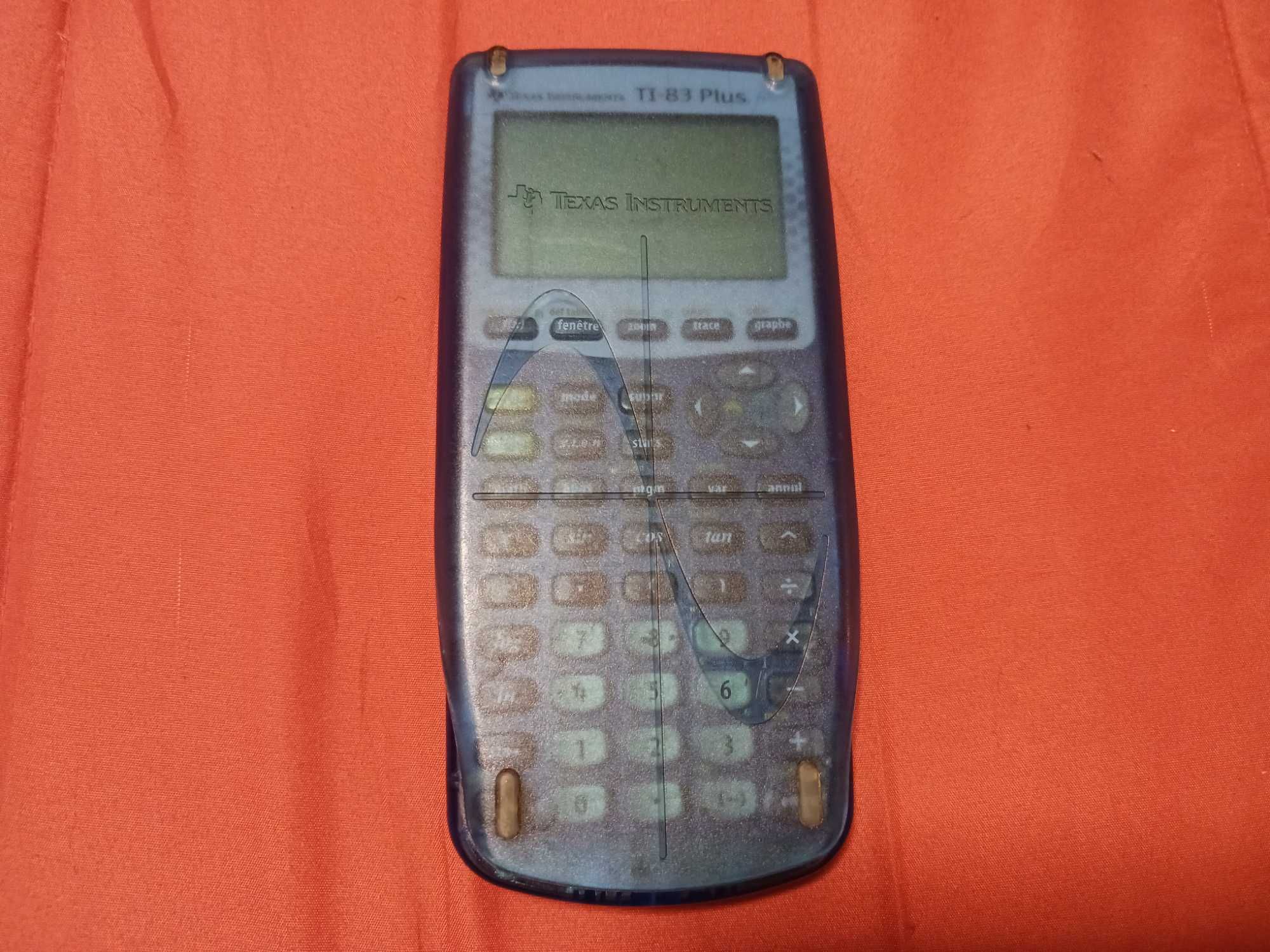 Calculadora Gráfica Texas Instruments TI-83 Plus - Azul