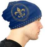 Chapeu Gorro Fiorentina Italia azul Florença Flor Liz NOVO