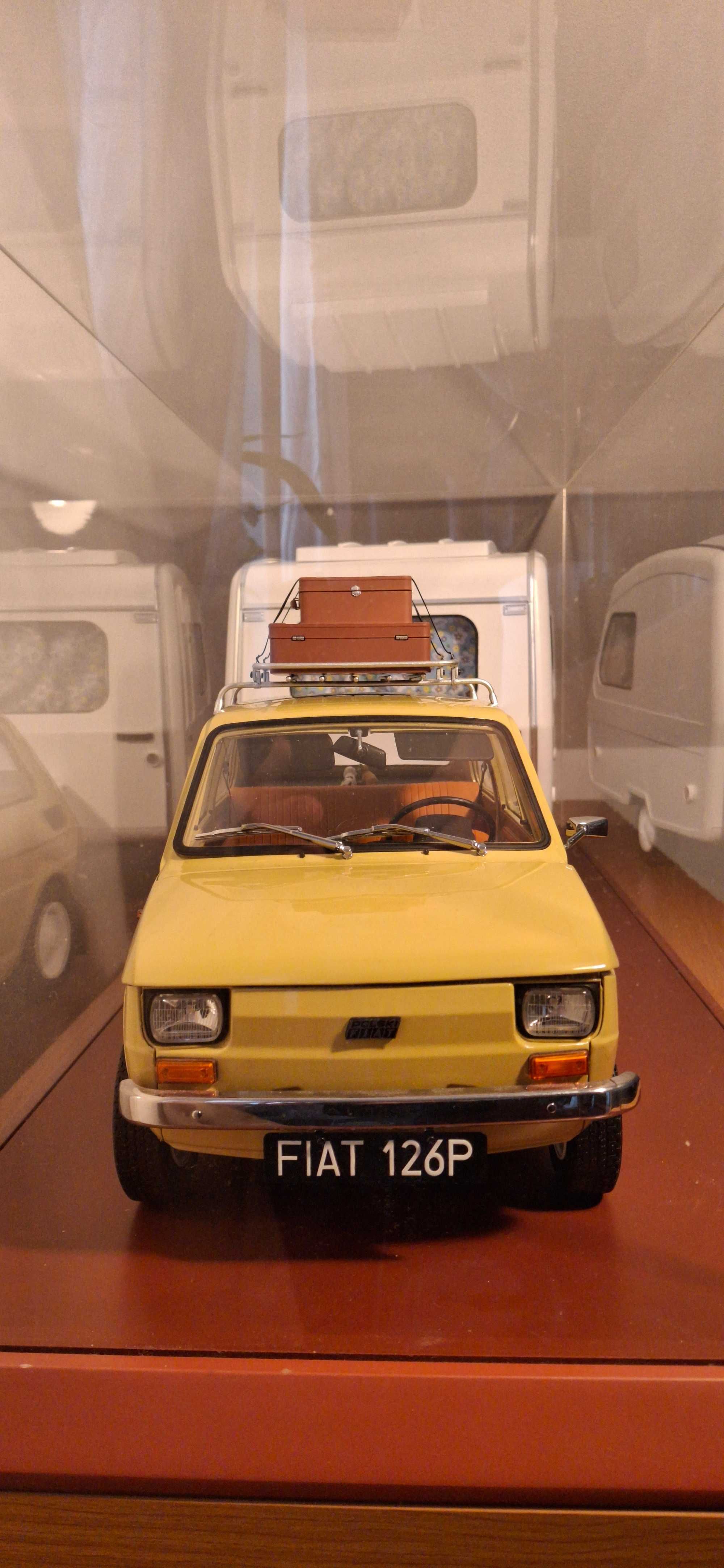 Model Fiat 126p DeAgostini w skali 1:8