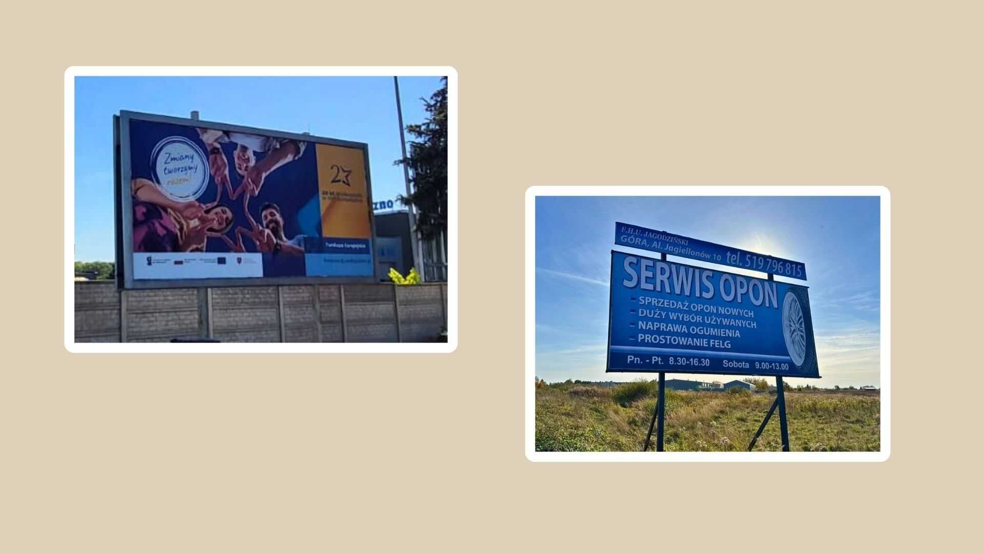Druk billboardu, Plakat, Papier bilboardowy BlueBack, BBS