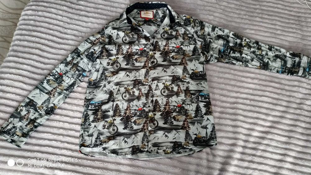 Рубашка Joe Browns Biker Moose Christmas (L)