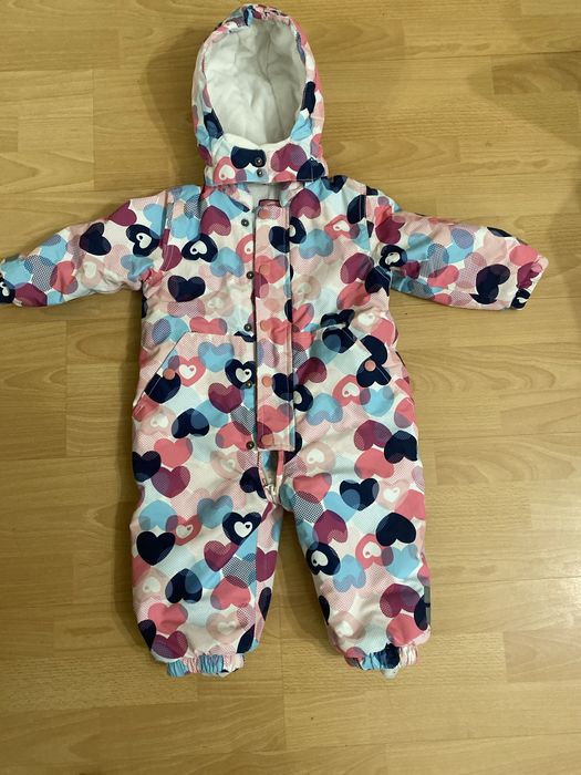 Детский зимний комбинезон на девочку