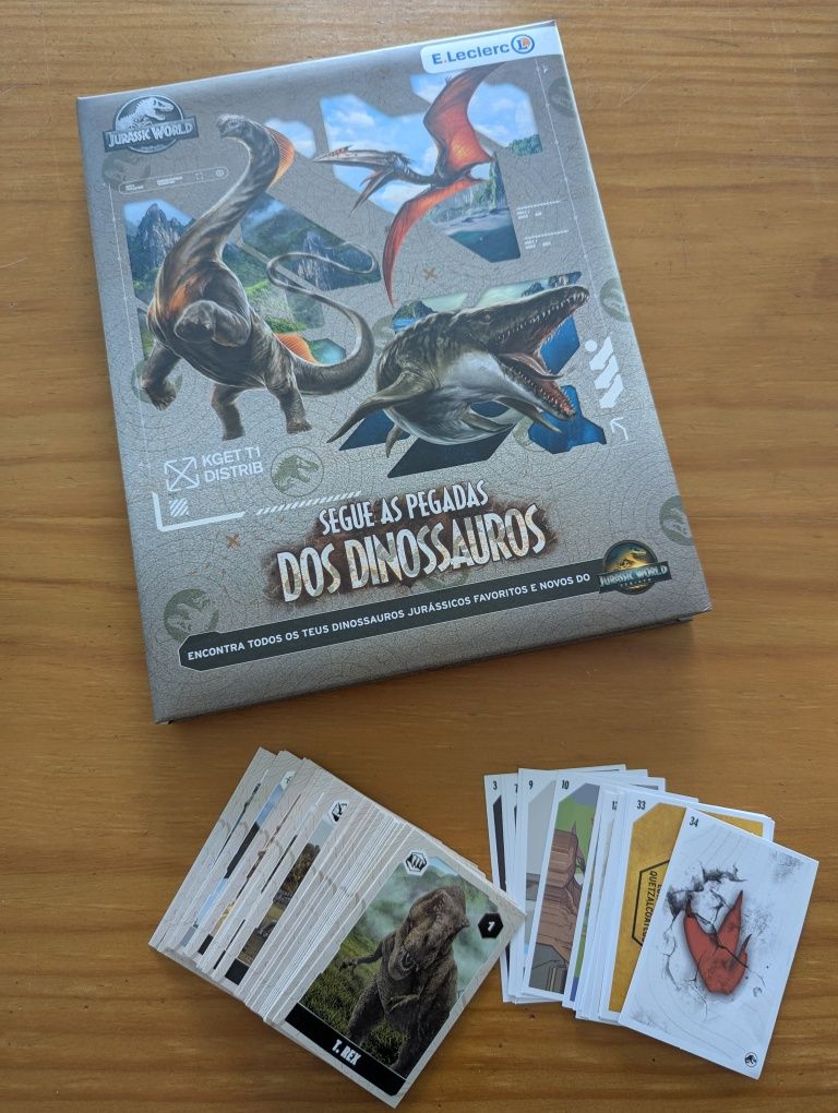 Coleção jurassic world rebirth eLeclerc