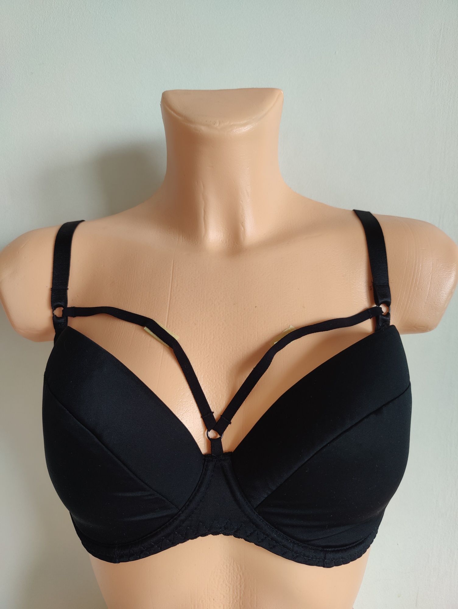 Biustonosz stanik Kinga 70G 32G czarny