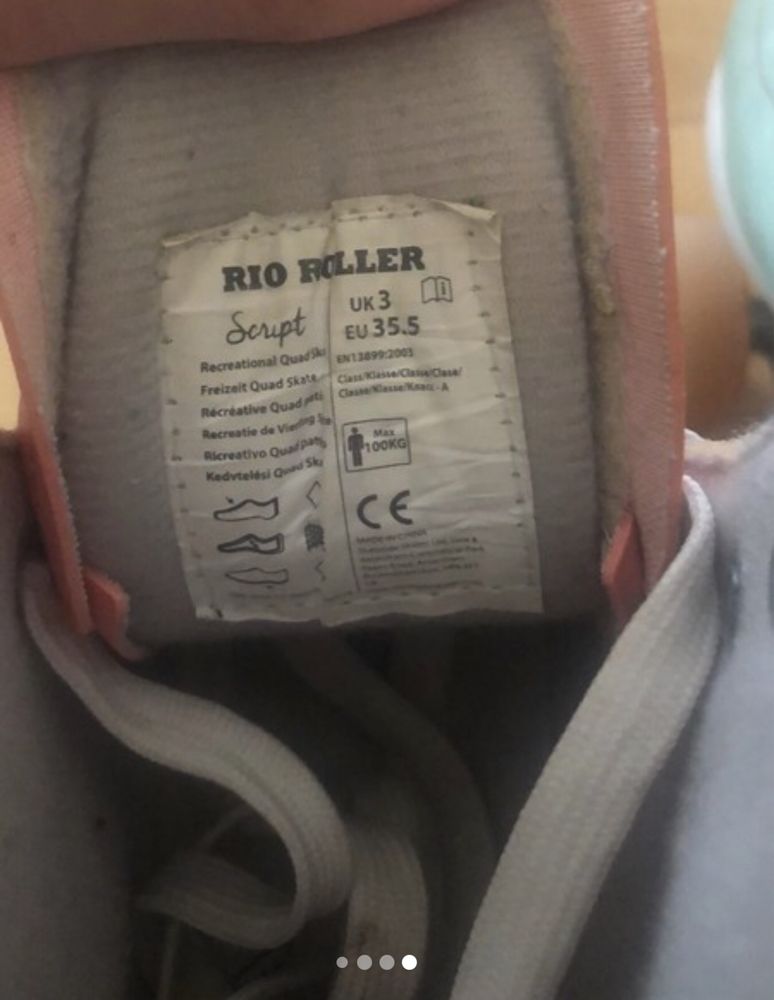 Wrotki Rio Roller rozmiar 35,5