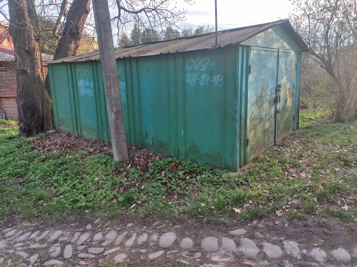Гараж металевий розбірний